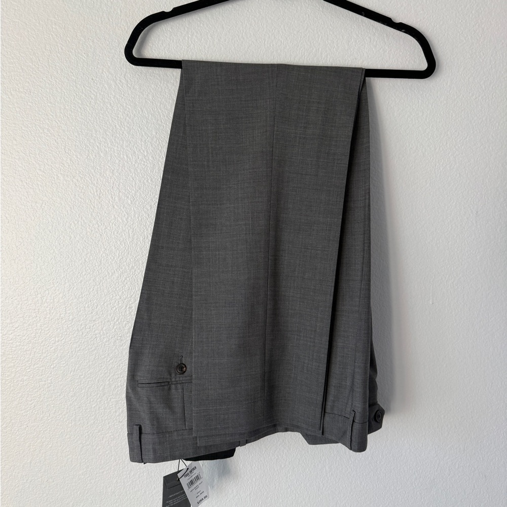 Italian Tropical Wool Sutton Trouser NWT 36x32 - Picture 6 of 10